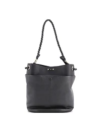 Pre-Owned Chloe Braided Handle Key Bucket Bag Leather