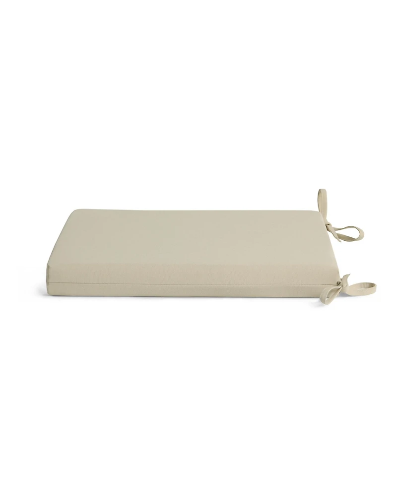 WestinTrends Outdoor Patio Kitchen Dining Chair Square Seat Cushions Set of 4, 18" x