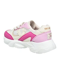True Religion Little Girls Dreezy Chunky Logo Sneaker