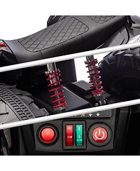 homfan 2 Seater 24V Kids Electric Atv, Remote Control, Ages 3-8