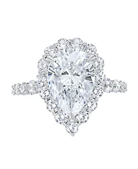 Macy's Igi Certified Lab-Grown Diamond Ring (4-1/2 ct. t.w.) in 14k White Gold