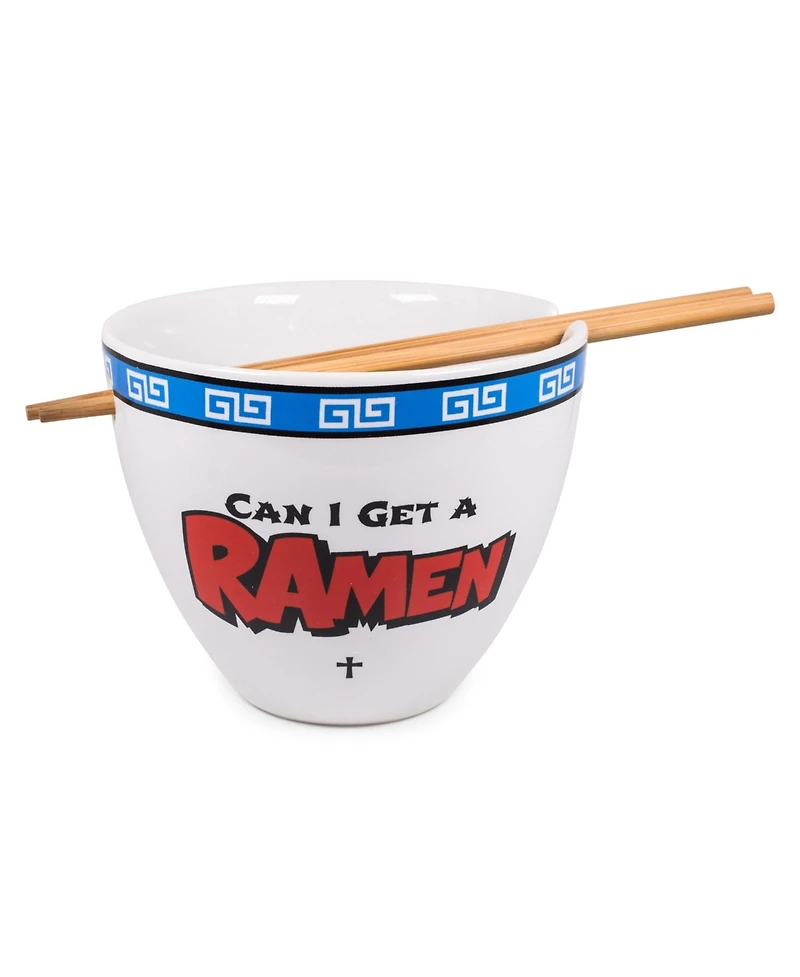 Boom Trendz Bowl Bop Can I Get A Ramen Japanese Dinnerware Set 16-Ounce Bowl, Chopsticks