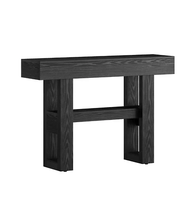 Slickblue 2-Tier Narrow Console Table with Storage Shelves