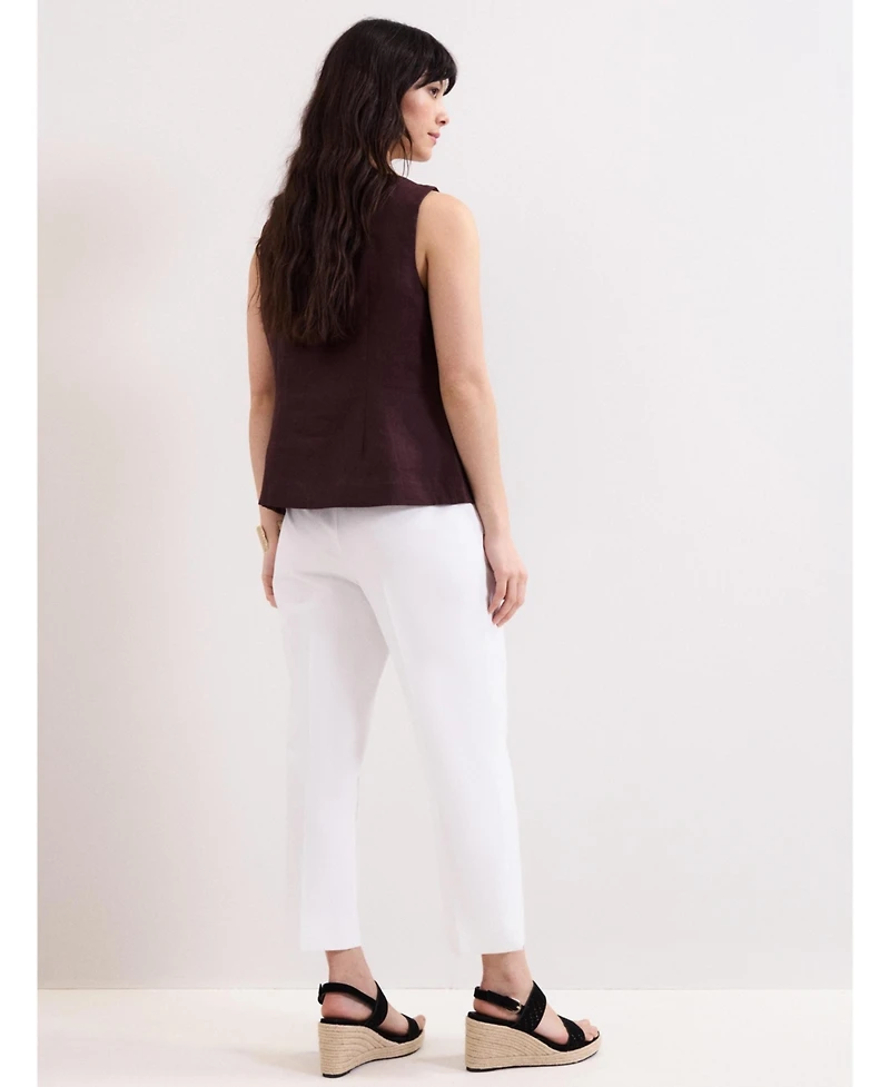 Phase Eight Women's Miah Cropped Tailored Cigarette Trousers