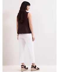 Phase Eight Women's Miah Cropped Tailored Cigarette Trousers