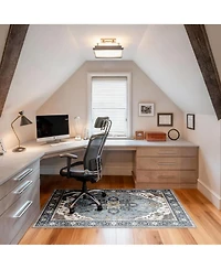 Danrong Office Chair Mat For Hardwood Floors Non Slip Washable Quiet Desk Rug Rolling Chairs