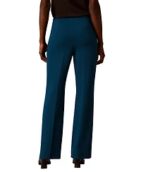 Calvin Klein Women's High-Waisted Pull-On Bootcut Pants