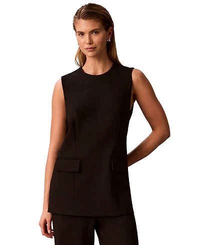 Calvin Klein Women's Sleeveless Crewneck Top