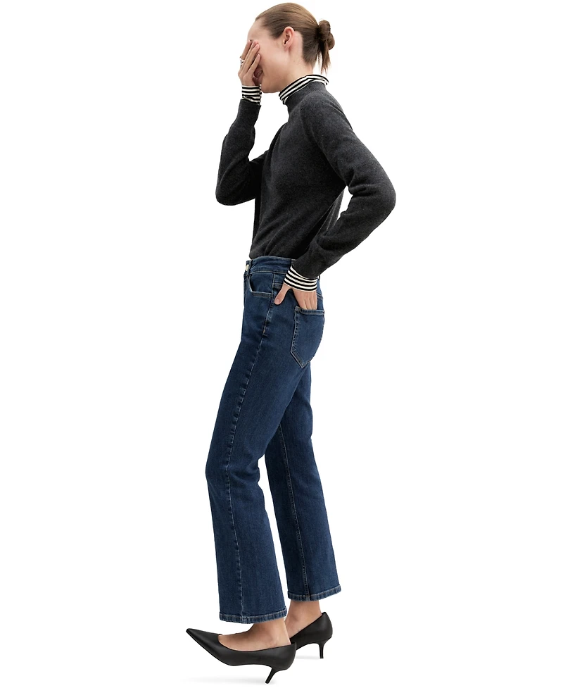 Emme Marella Women's Slim-Flare High-Rise Jeans