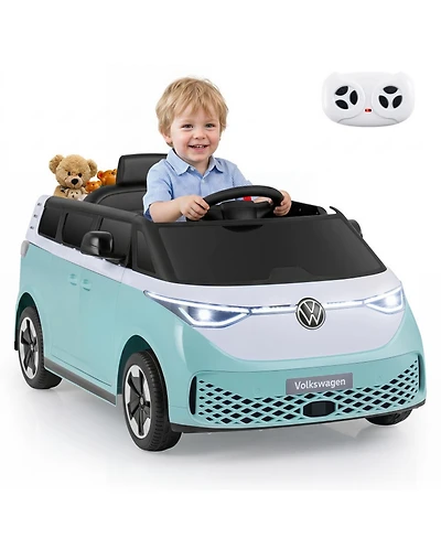 Hongge Kids Electric Ride On Bus with Music and Led Headlights