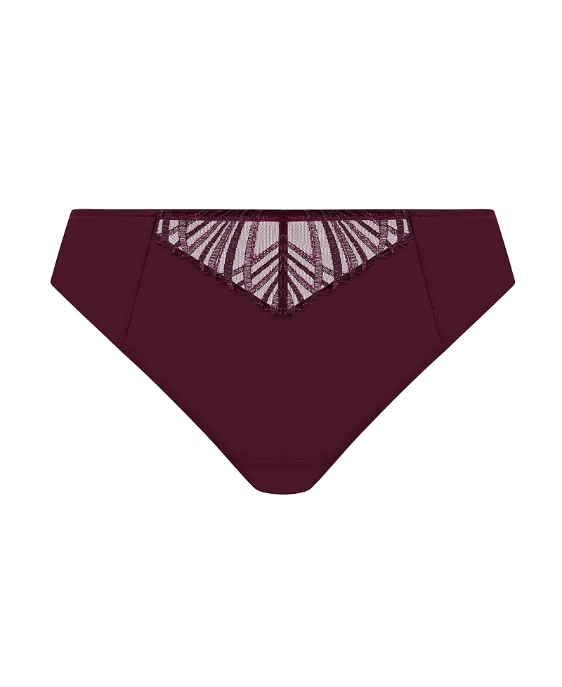 Elomi Plus Size Reja Cheeky Embroidered Panty