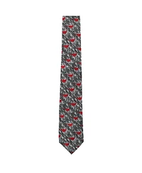 Trafalgar Men's The Snowy Virginia Nightingale Silk Novelty Necktie