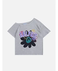 Aelfric Eden Women's Flower Off-The-Shoulder Tee
