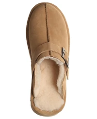 Bearpaw Women's Moxie Platform Suede Slip-On Clogs