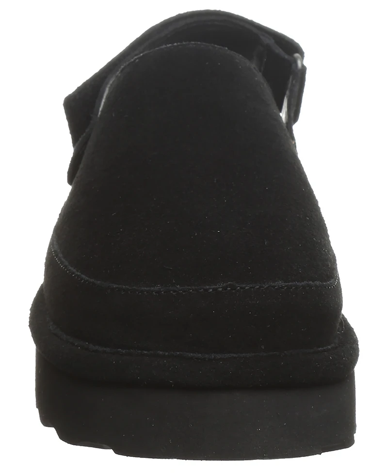 Bearpaw Women's Brooke Platform Suede Slip-On Clogs