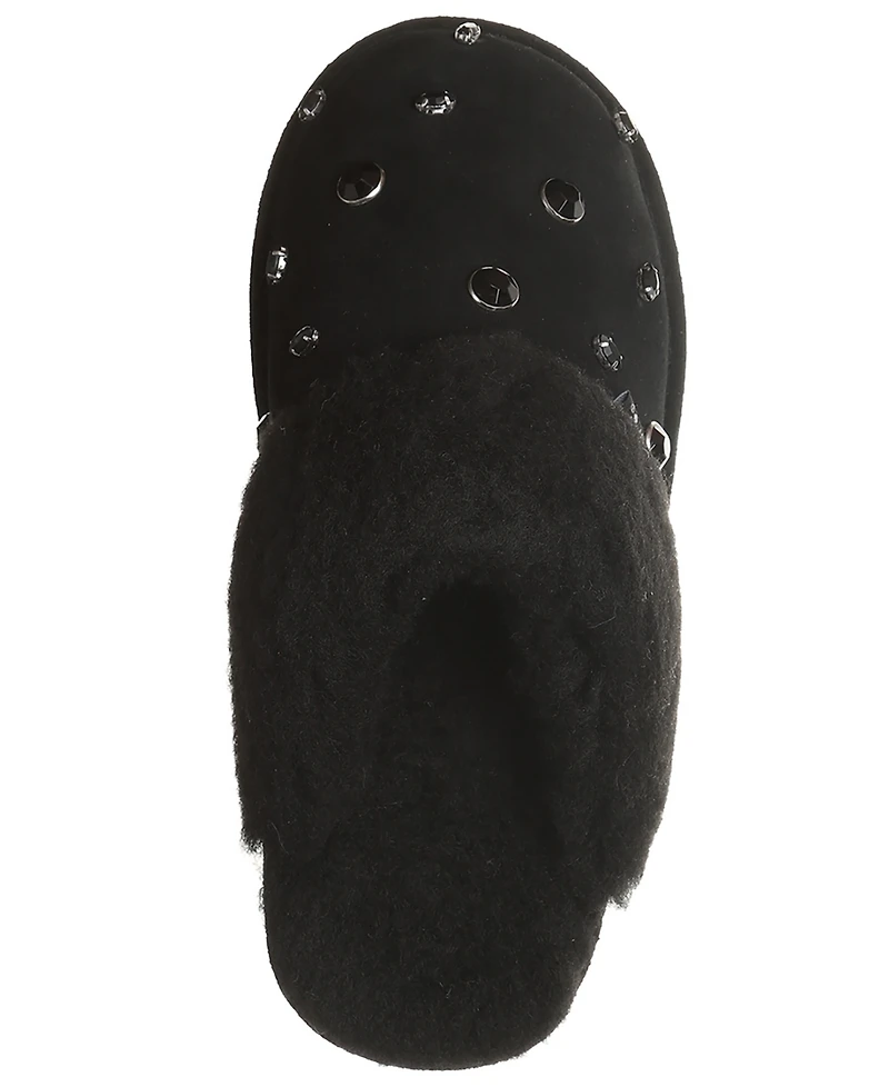 Bearpaw Women's Loki Nova Embellished Suede Scuff Slippers