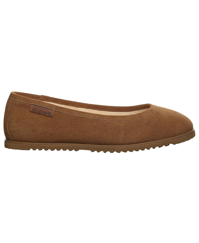 Bearpaw Women's Jazlyn Round Toe Ballet Flats