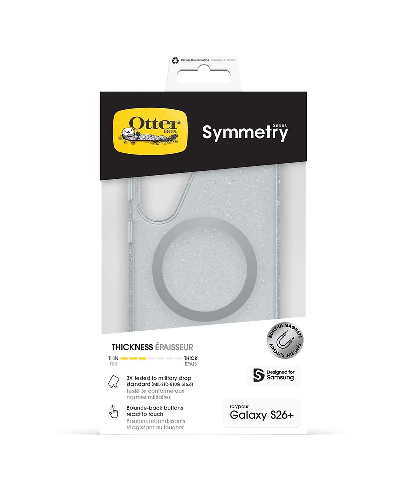 OtterBox Symmetry Clear Magnetic Case for Samsung Galaxy S26 Plus