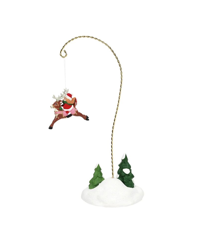 Department 56 North Pole Village Elf Testflight Aerial, Set of 2