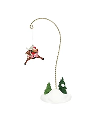 Department 56 North Pole Village Elf Testflight Aerial, Set of 2