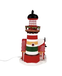 Department 56 Disney Village Keeping A Watch For Santa Light-Up Lighthouse Figurine
