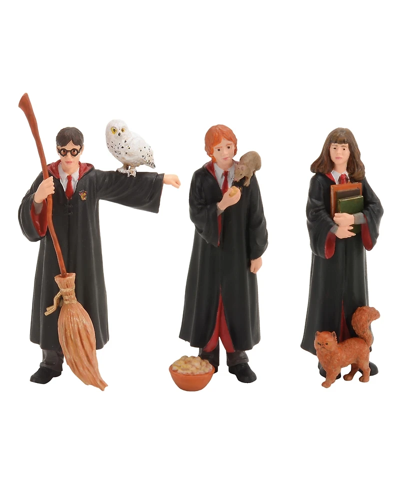 Department 56 Harry Potter Gryffindor Trio Figures, Set of 3