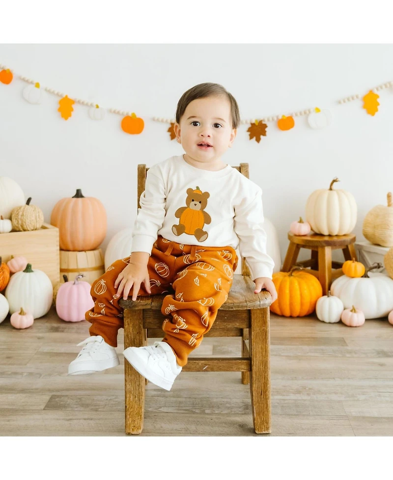 Sweet Wink Little Boy's (5-8) Pumpkin Jogger