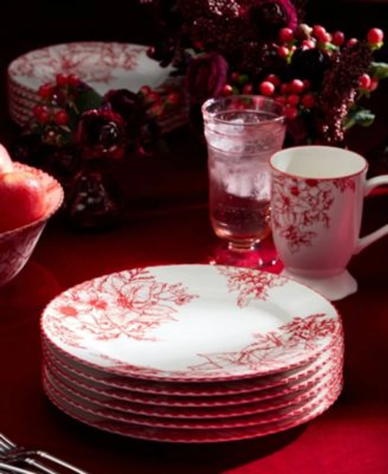 Certified International Crimson Noel Dinnerware Collection
