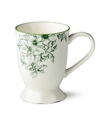 Certified International Winter Evergreen Mugs, Set of 6