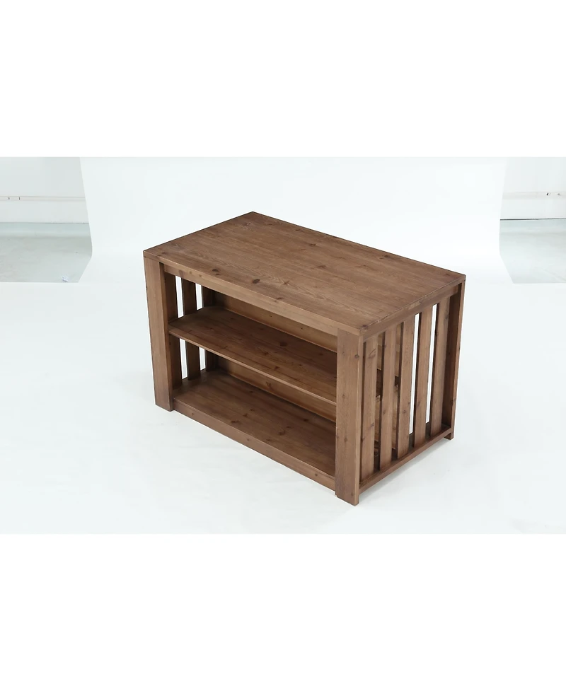 Tribesigns Kitchen Island with Storage, Modern Kitchen Island Table, Large Coffee Bar Table Storage Cabinet