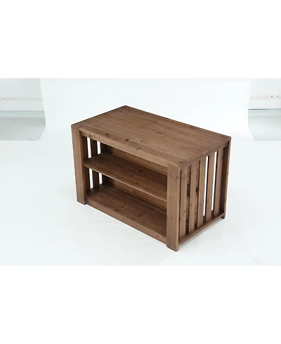 Tribesigns Kitchen Island with Storage, Modern Kitchen Island Table, Large Coffee Bar Table Storage Cabinet