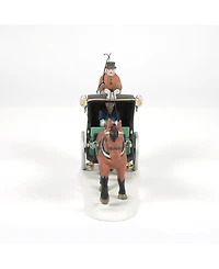 Department 56 Dickens Village Holiday Cab Ride Figure