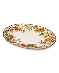 Certified International Autumn Meadows Oval Platter