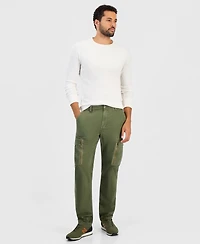 Sun + Stone Men's Trent Straight-Fit Cargo Pants, Macy's Exclusive