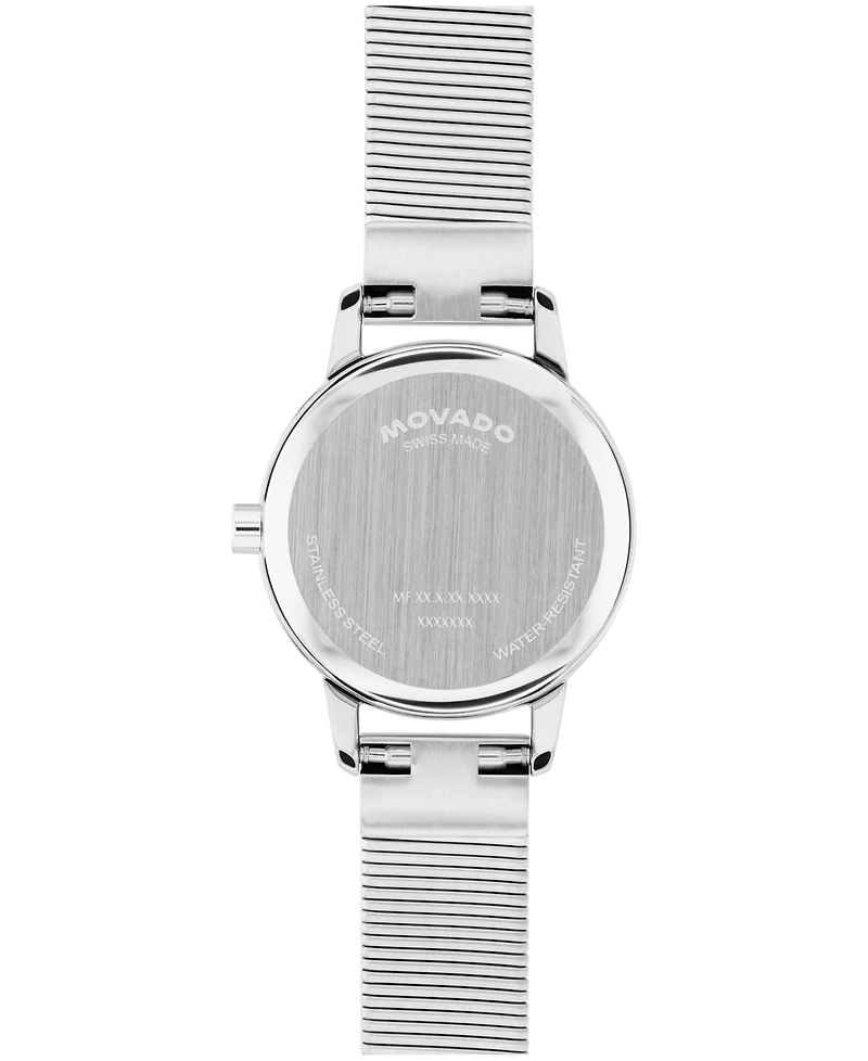 Movado Women's Baby Face Swiss Quartz Stainless Steel Watch 23mm