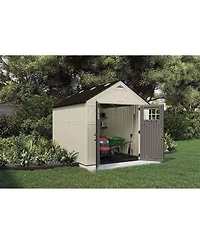 Suncast Tremont Heavy Duty Resin Storage Shed with Windows