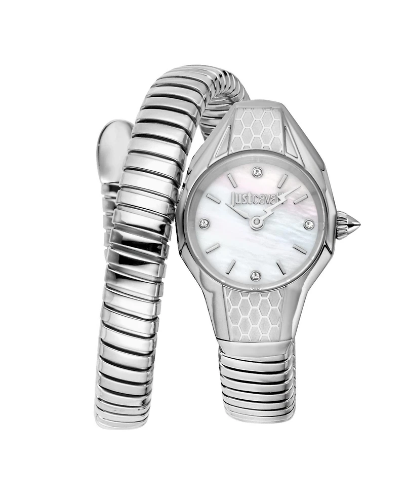 Just Cavalli Women's Vivace Quartz Stainless Steel Bracelet Watch