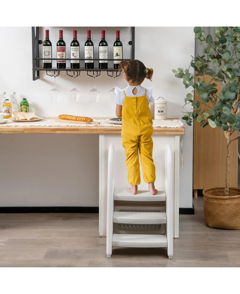 Hongge Toddler 3-Step Detachable Anti-Slip Stool