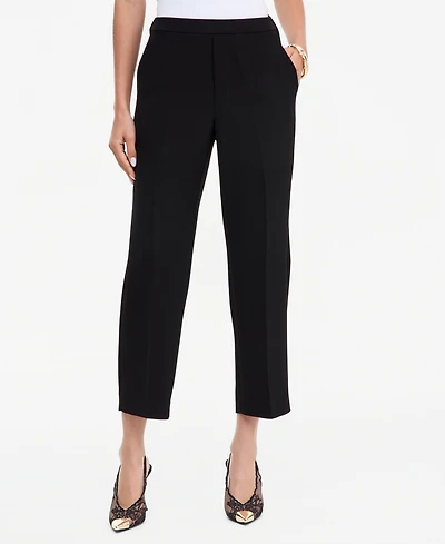 I.n.c. International Concepts Women's Pull-On Cropped Elastic-Waist Pants, Macy's Exclusive