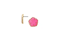 Rivka Friedman 18K Gold Plated Flower Studs