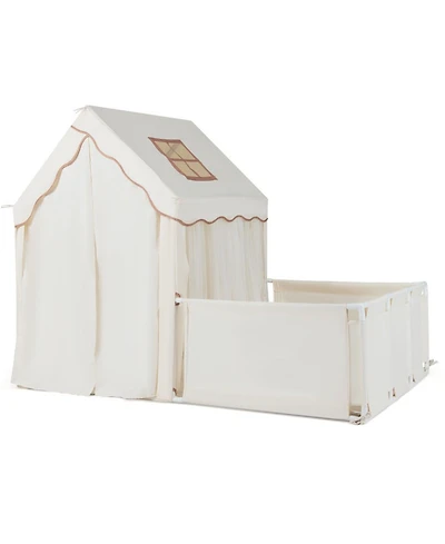 Hongge 2-in-1 3-Piece Play Tent and Playpen with Star String Lights, Ages 3+