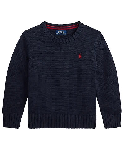 Polo Ralph Lauren Boys' 2T-7 Crewneck Sweater