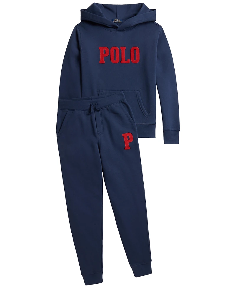 Polo Ralph Lauren Boys' 8-20 Logo Fleece Hoodie