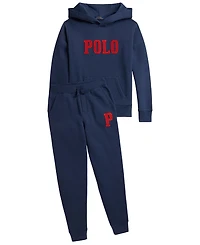 Polo Ralph Lauren Boys' 8-20 Logo Fleece Hoodie