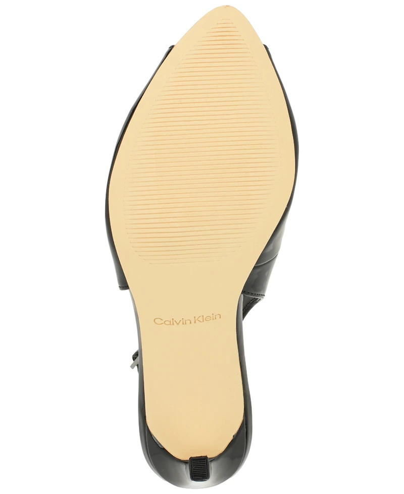 Calvin Klein Women's Dorris Peep Toe High Stiletto Pumps