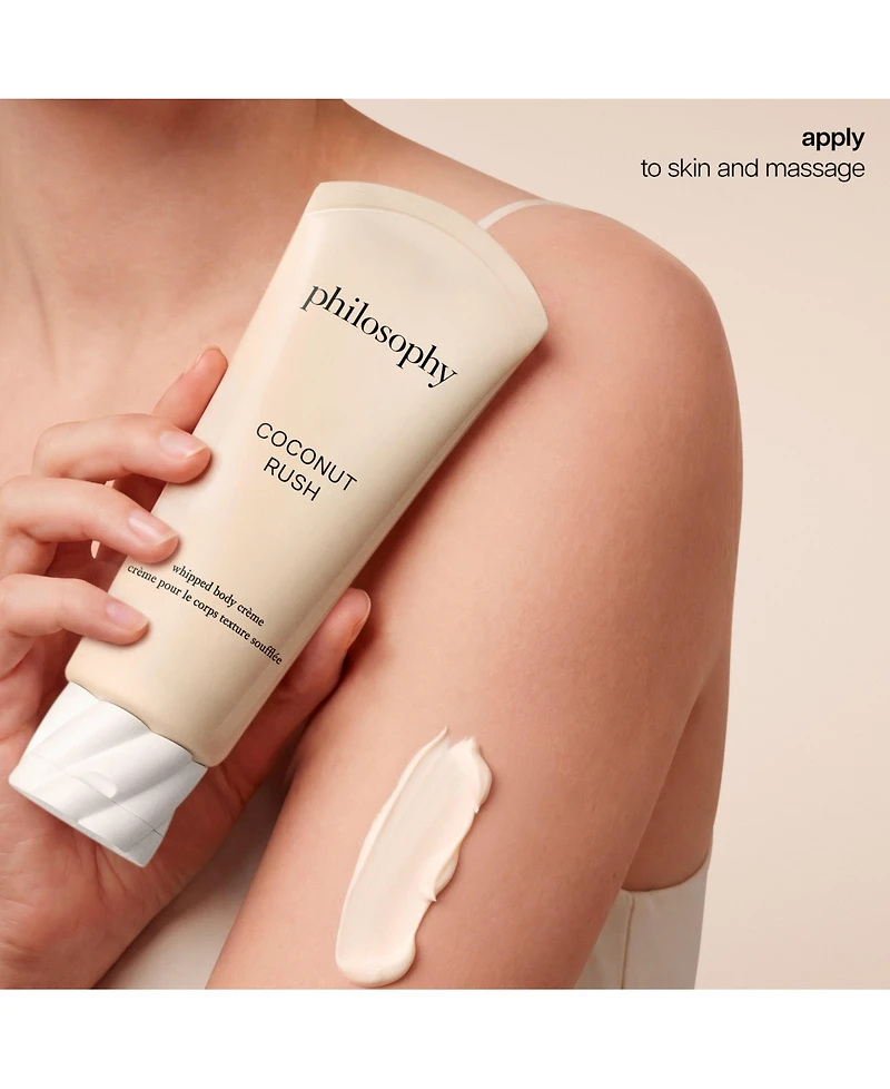 philosophy Coconut Rush Whipped Body Creme, 6.7 oz.