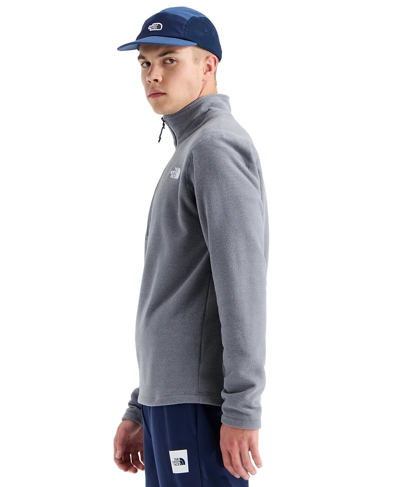 The North Face Men's Textured Cap Rock Quarter-Zip Sweatshirt