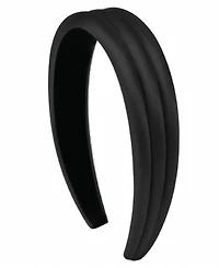 Each Jewels Women's Michelle Triple Piped Quilted Satin Sculptural Headband
