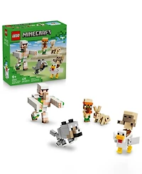 Lego Minecraft Chicken Jockey Desert Attack 21592 428-Piece Building Set, Ages 9+