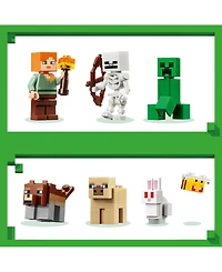 Lego Minecraft First Night Adventure 21593 301-Piece Building Set, Ages 8+